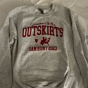 Sam Hunt Crewneck from 2023 Tour